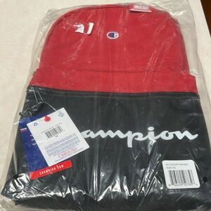 Champion Unisex Manuscript Backpack, Bright Red